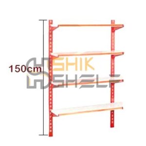 ست قفسه دیواری فروشگاهی طرح قدیم ارتفاع 150 سانتیمتر